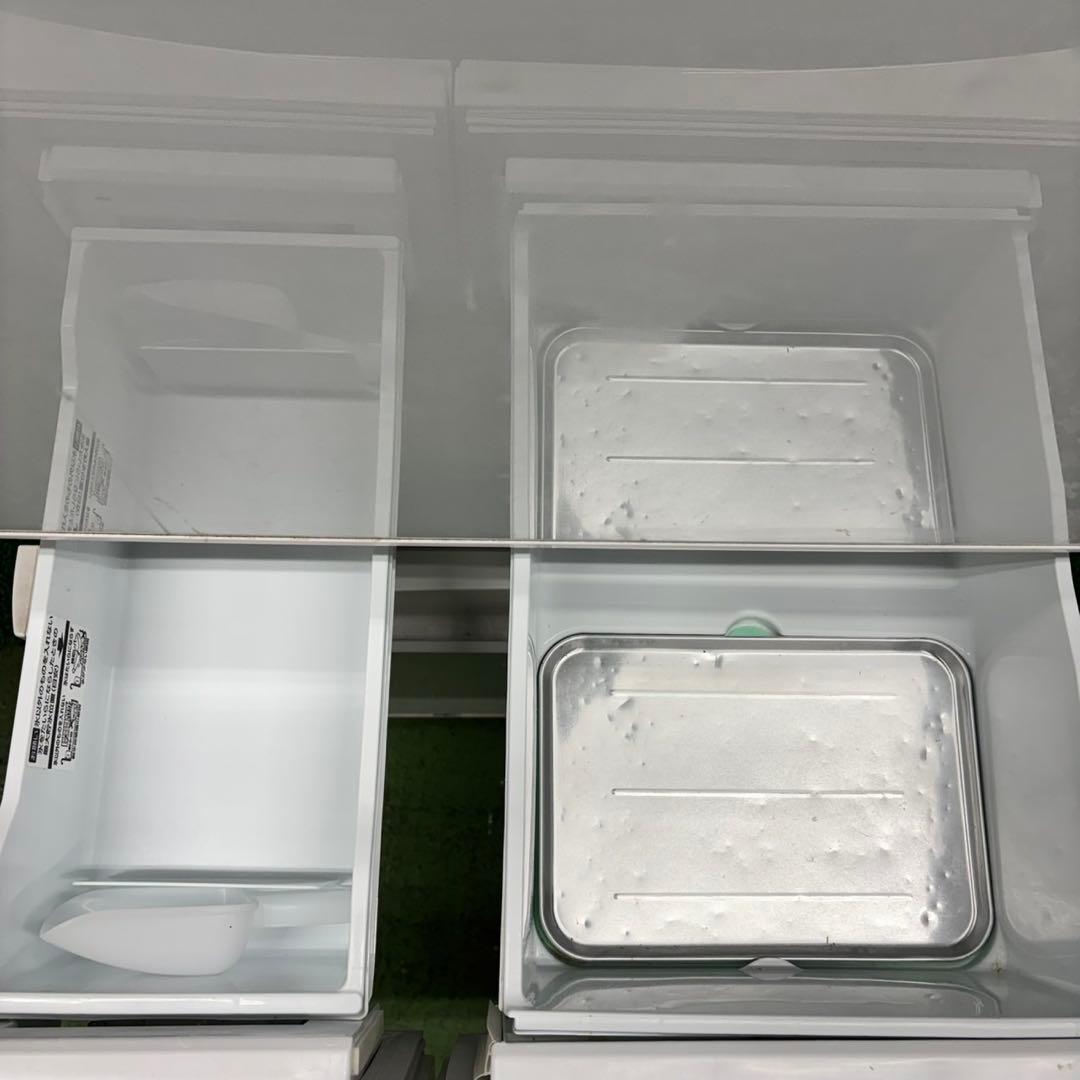 374 冷蔵庫　大型　右開き　ガラストップ　保証込　大人気　400L強　美品