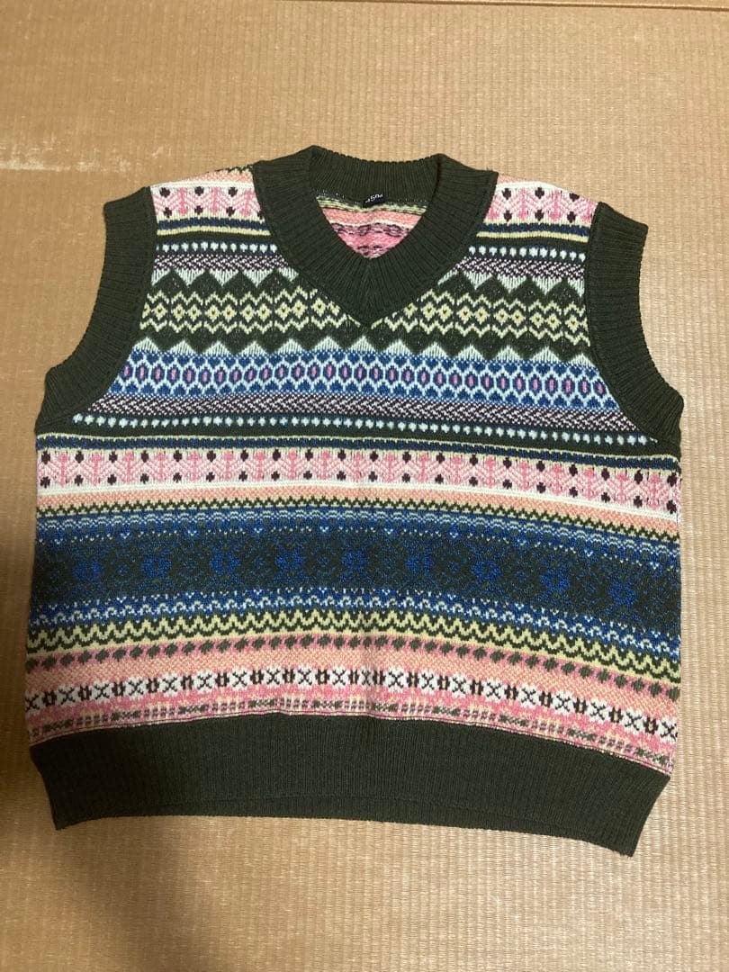 45r ノルディックジャガードの908馬ベスト