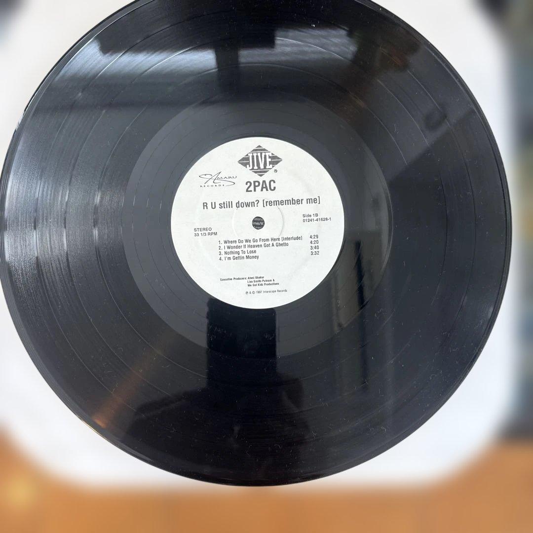 2PAC R U Still Down 3LP レコード