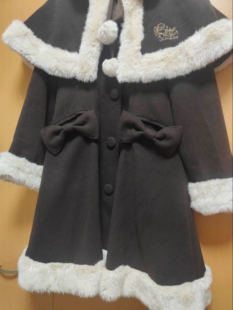 ベイビーザスターズシャインブライト　コート　ブラウン