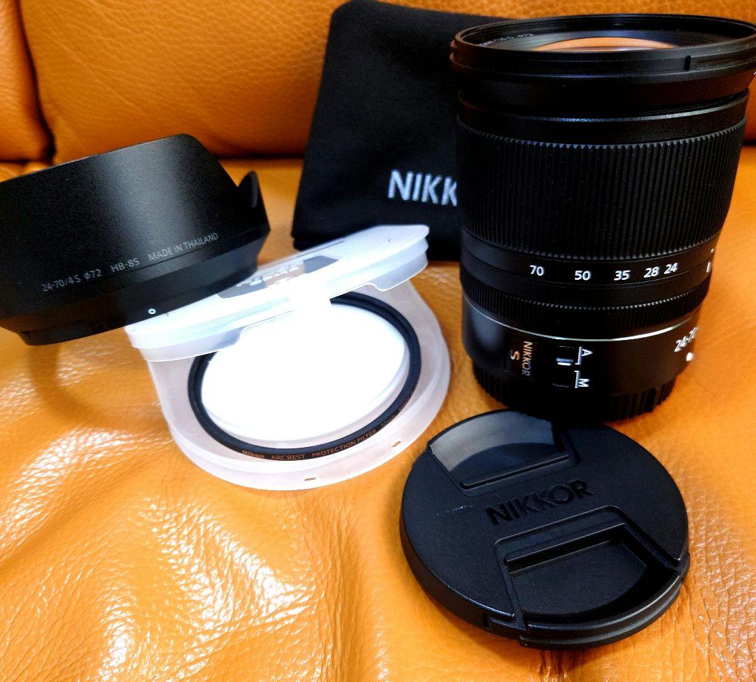 極上 Z 24-70mm f/4 S 純正保護アルクレスト AR-PF72付