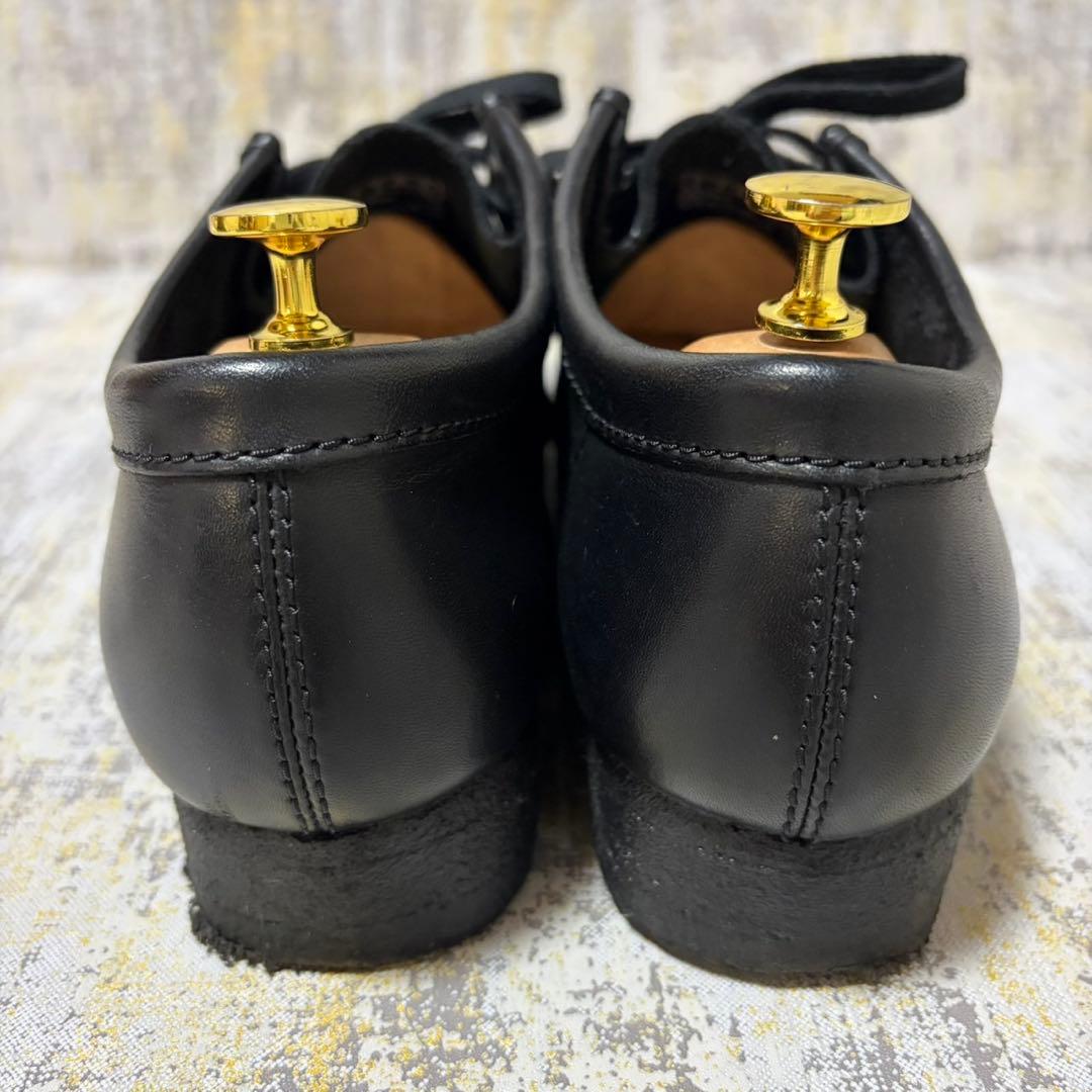 ★美品★クラークス Clarks ワラビー レザー【24.5】ブラック