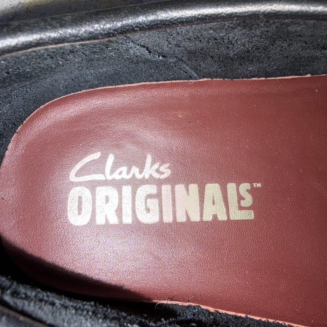 ★美品★クラークス Clarks ワラビー レザー【24.5】ブラック