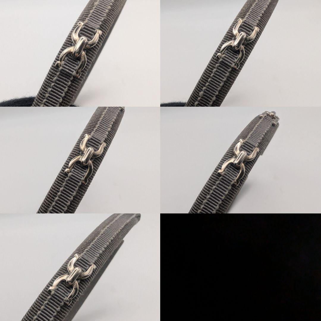 フェラガモ カチューシャ ヴァラ ガンチーニ 黒 グレー セット