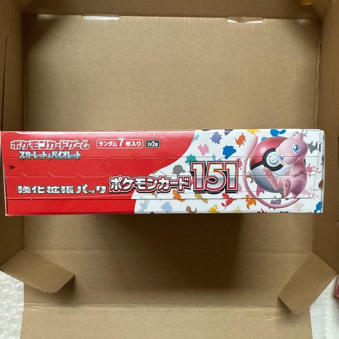 【シュリンク付き】ポケモンカード151 未開封1BOX ④美品