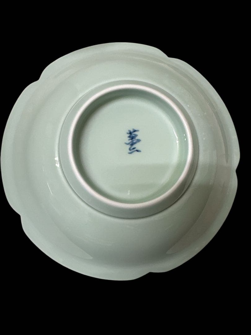 井上萬二 青白磁　飾皿