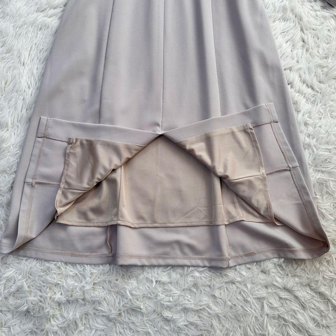 クリストブリッジ ロングワンピース チェック ゆったり シワになりにくい M