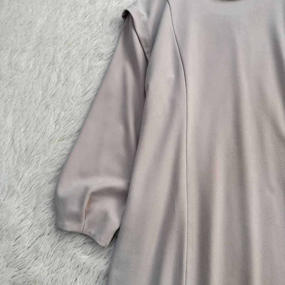 クリストブリッジ ロングワンピース チェック ゆったり シワになりにくい M