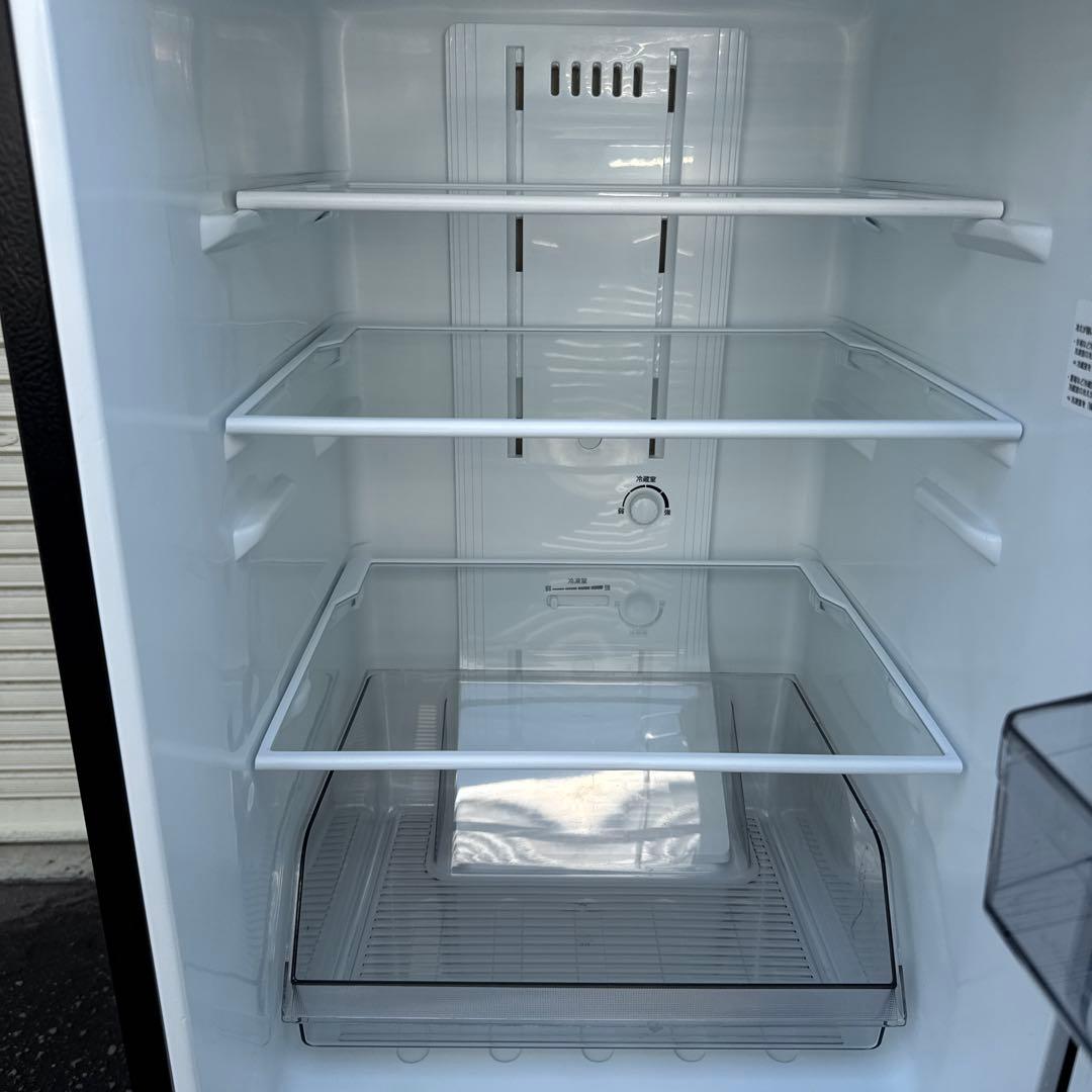 TOSHIBA 東芝　2ドア冷蔵庫 ブラック　GR-U15BS 2023年式