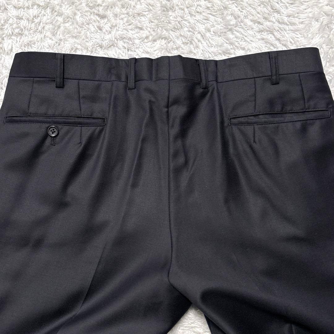 極美品✨ ゼニア 三者混生地 高級オーダーメイドスーツ スリーピース モヘア 絹