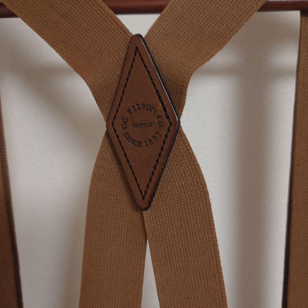 filson フィルソン　サスペンダーとコールマン　ダブルニー　パンツ