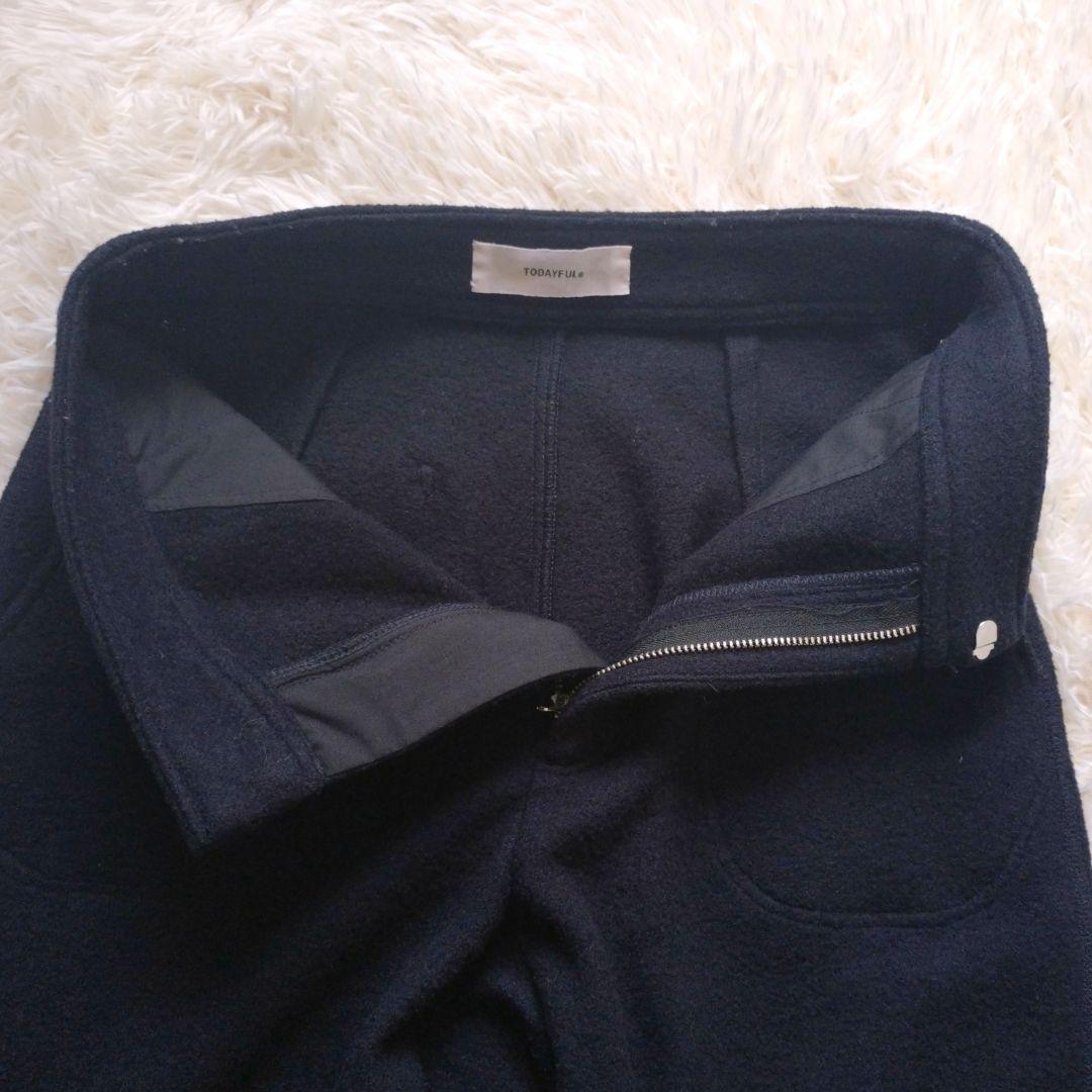 新品タグ付き　TODAYFUL Drawstring Wool Pants 36