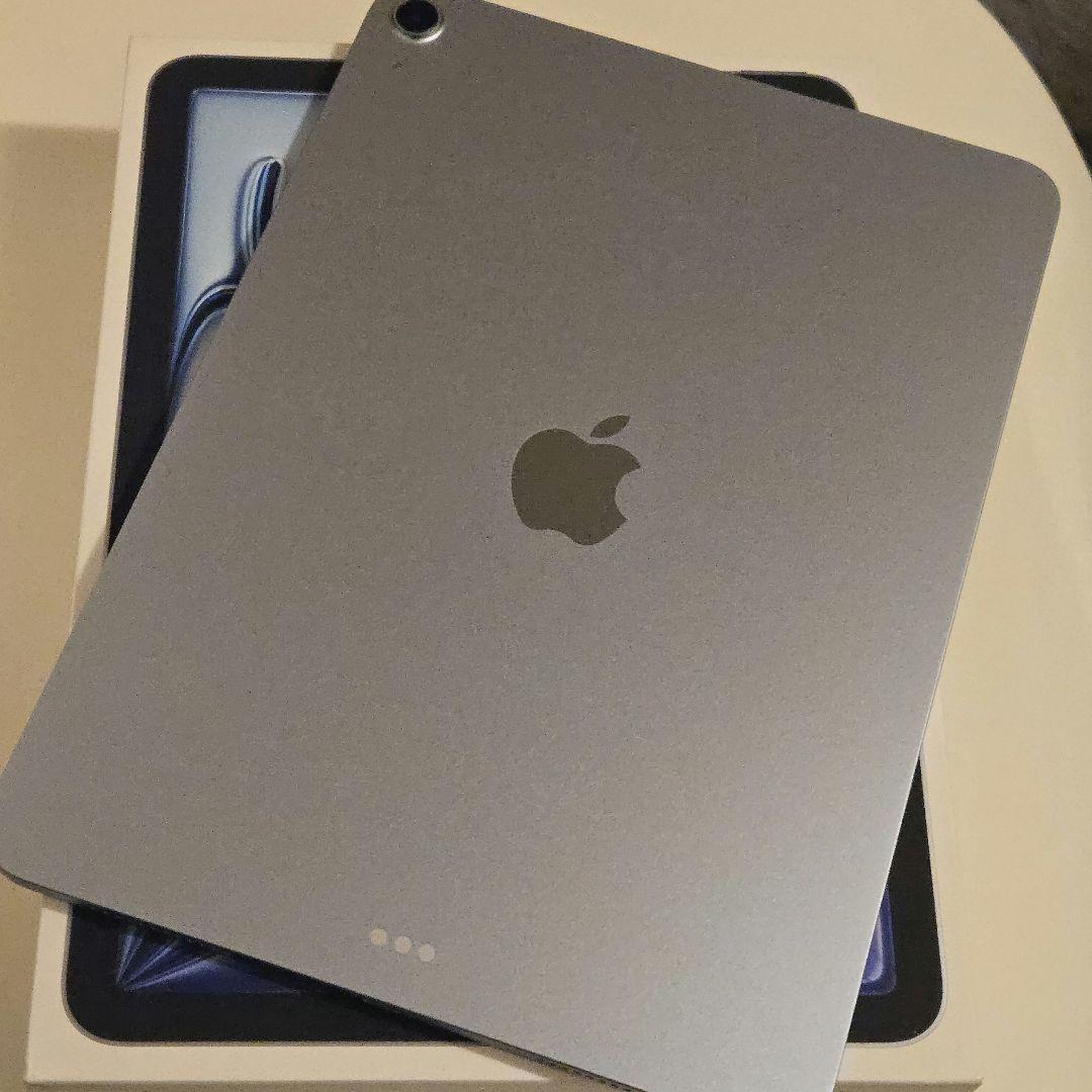 iPad Air 7世代 (m3) 11インチ ブルー 128GB ケースつき