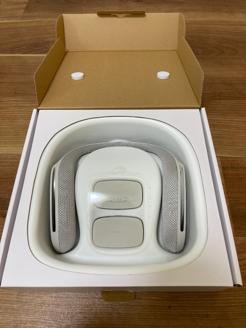 【極美品】SONY ウェアラブルネックスピーカー SRS-WS1
