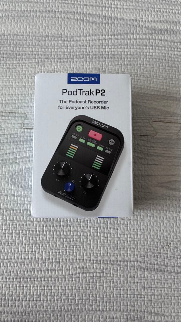 Zoom PodTrak P2 USBインターフェース