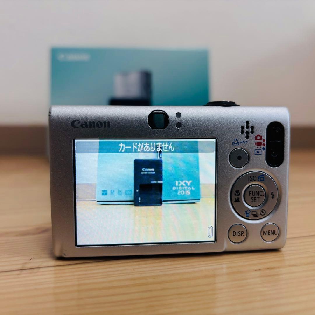 【美品】 Canon ixy20is シルバー　コンパクトデジタルカメラ