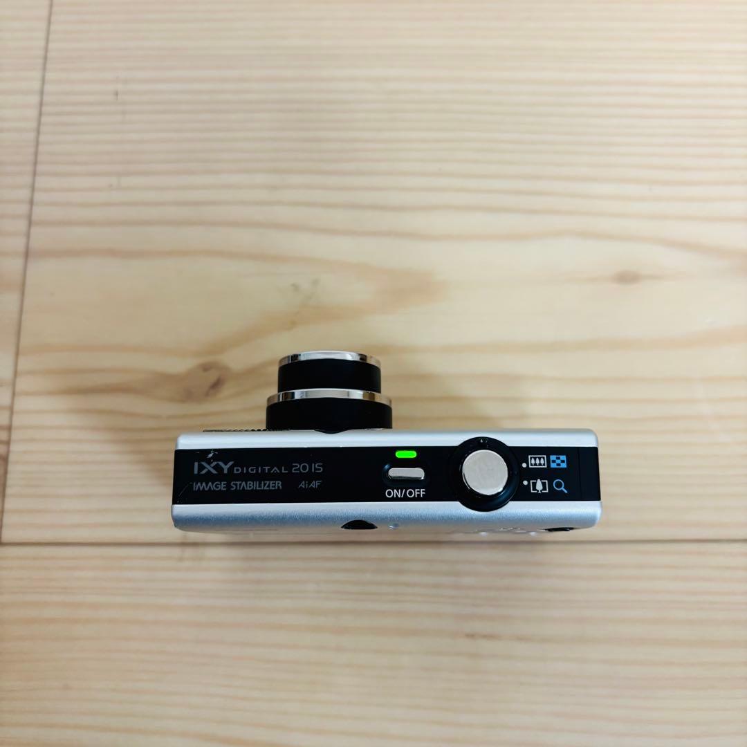 【美品】 Canon ixy20is シルバー　コンパクトデジタルカメラ