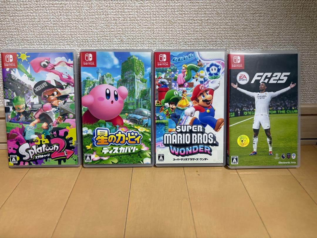 【美品】Nintendo Switch ゲーム4本セット
