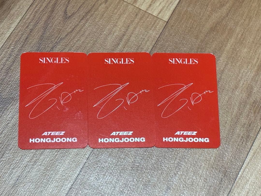 SINGLES JAPAN ホンジュン トレカ