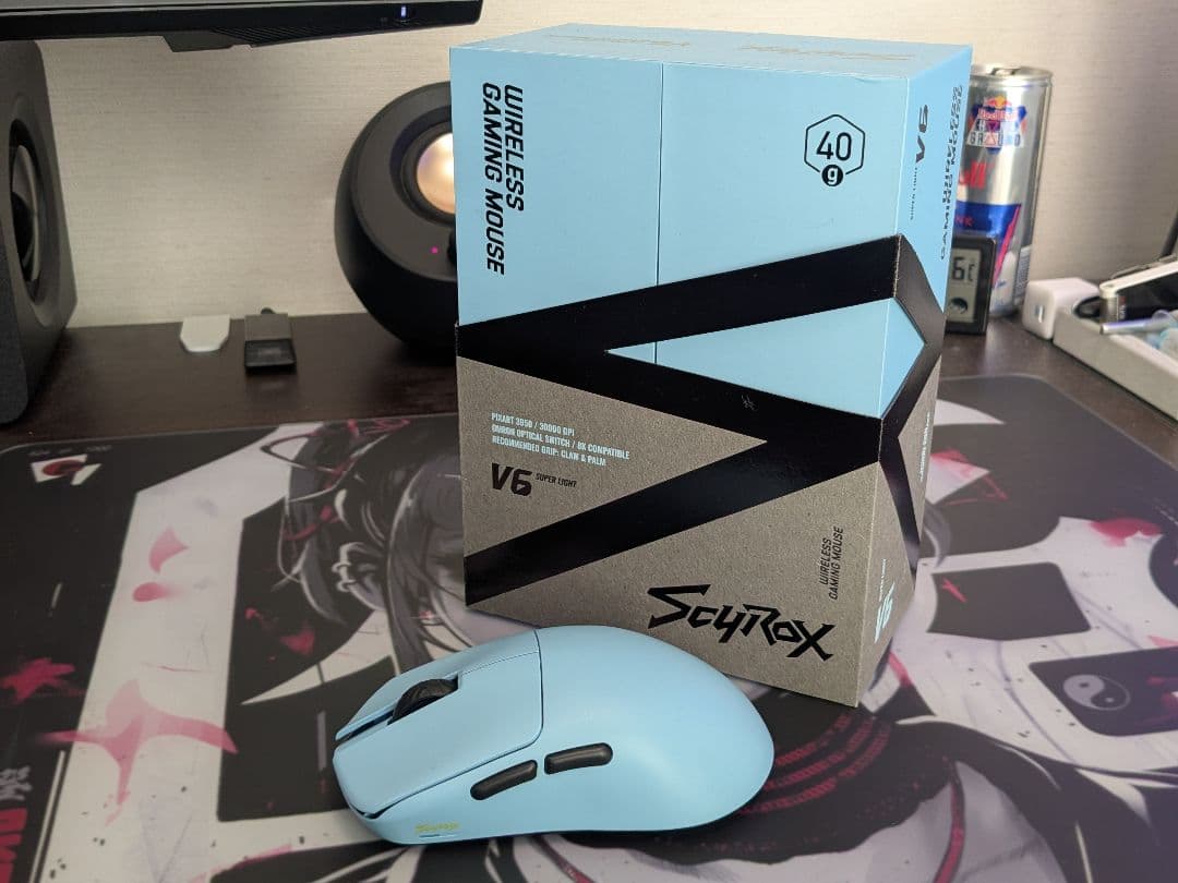 マウス・トラックボール Scyrox V6 Blue