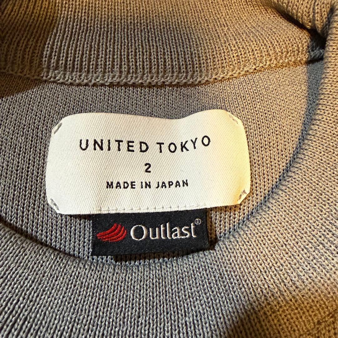 【美品】united tokyoアウトラスト クルーネックニット