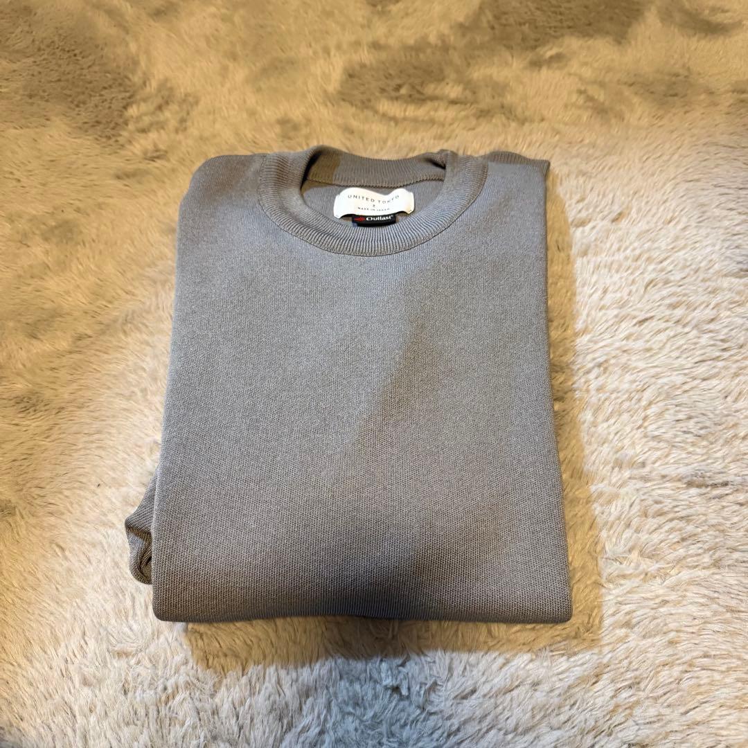 【美品】united tokyoアウトラスト クルーネックニット