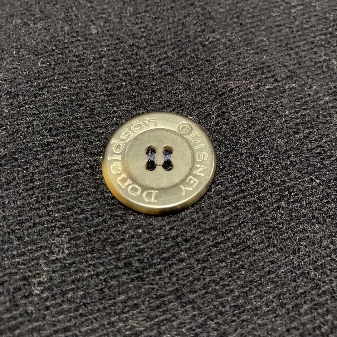 希少 Donaldson 90's DISNEY 刺繍入りウールカシミヤコート