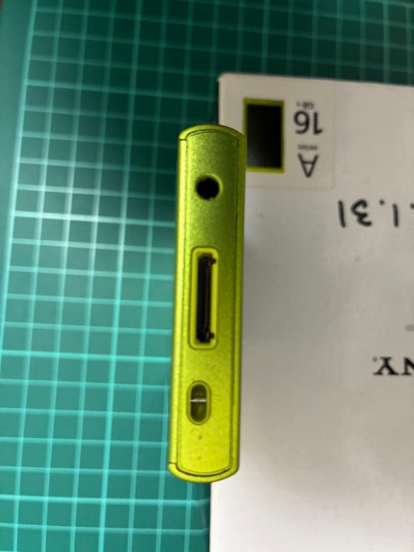 SONY NW-A35イエロー