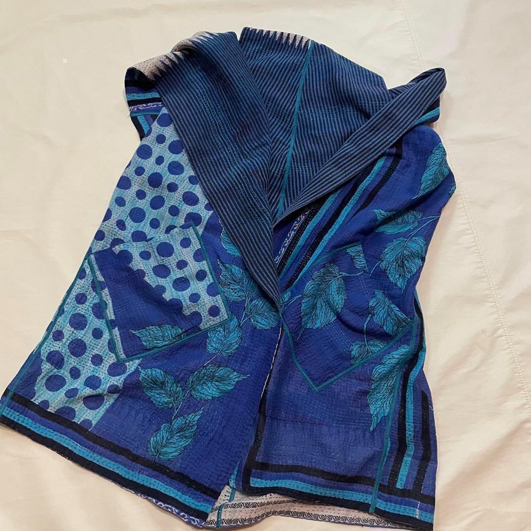 MIEKO MINTZ ベスト　VEST インド綿