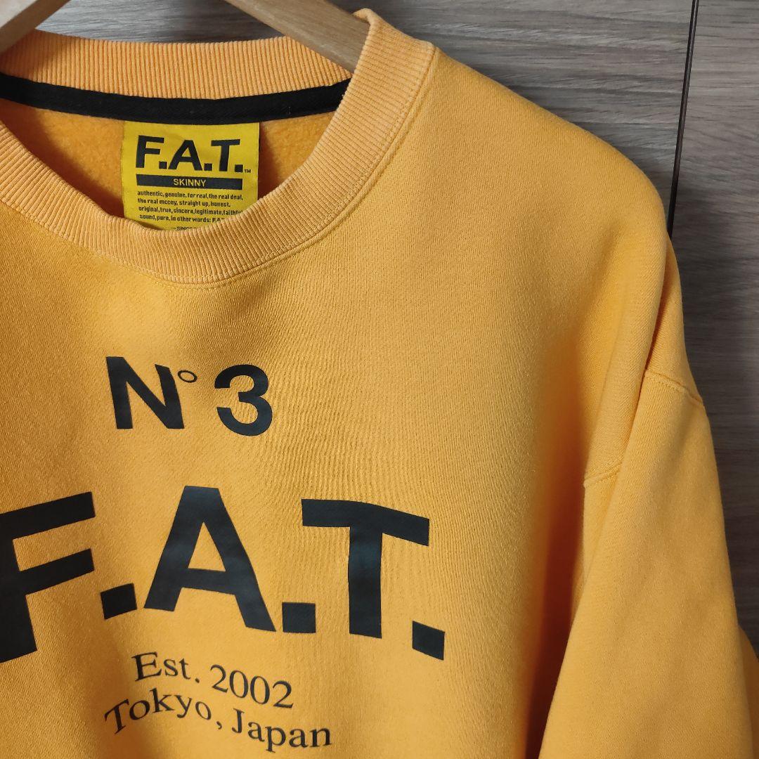 極美品FATヘビーウェイト オーバーサイズスウェットNO.3 SKINNY(L)