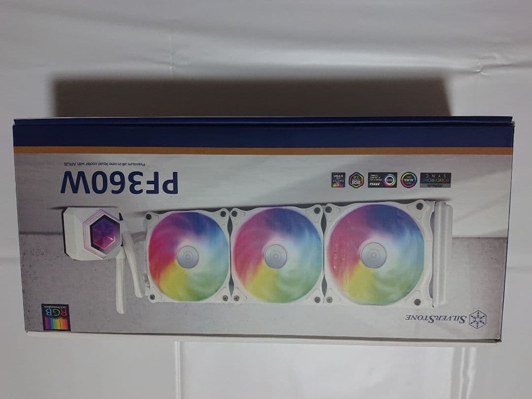 SST-PF360W-ARGB-V2 簡易水冷クーラー 送料無料 新品 白色