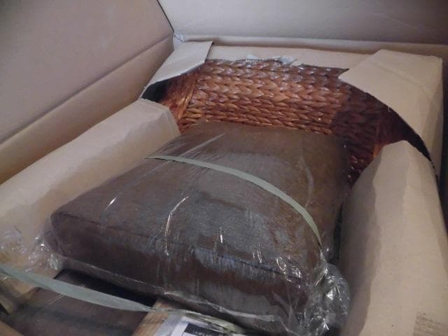 アウトレット【限定品・新品】★アジアン★【ウォーターヒヤシンス】アームソファ