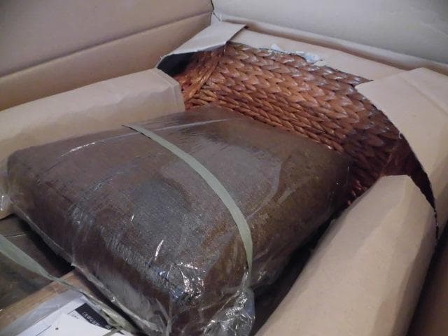 アウトレット【限定品・新品】★アジアン★【ウォーターヒヤシンス】アームソファ