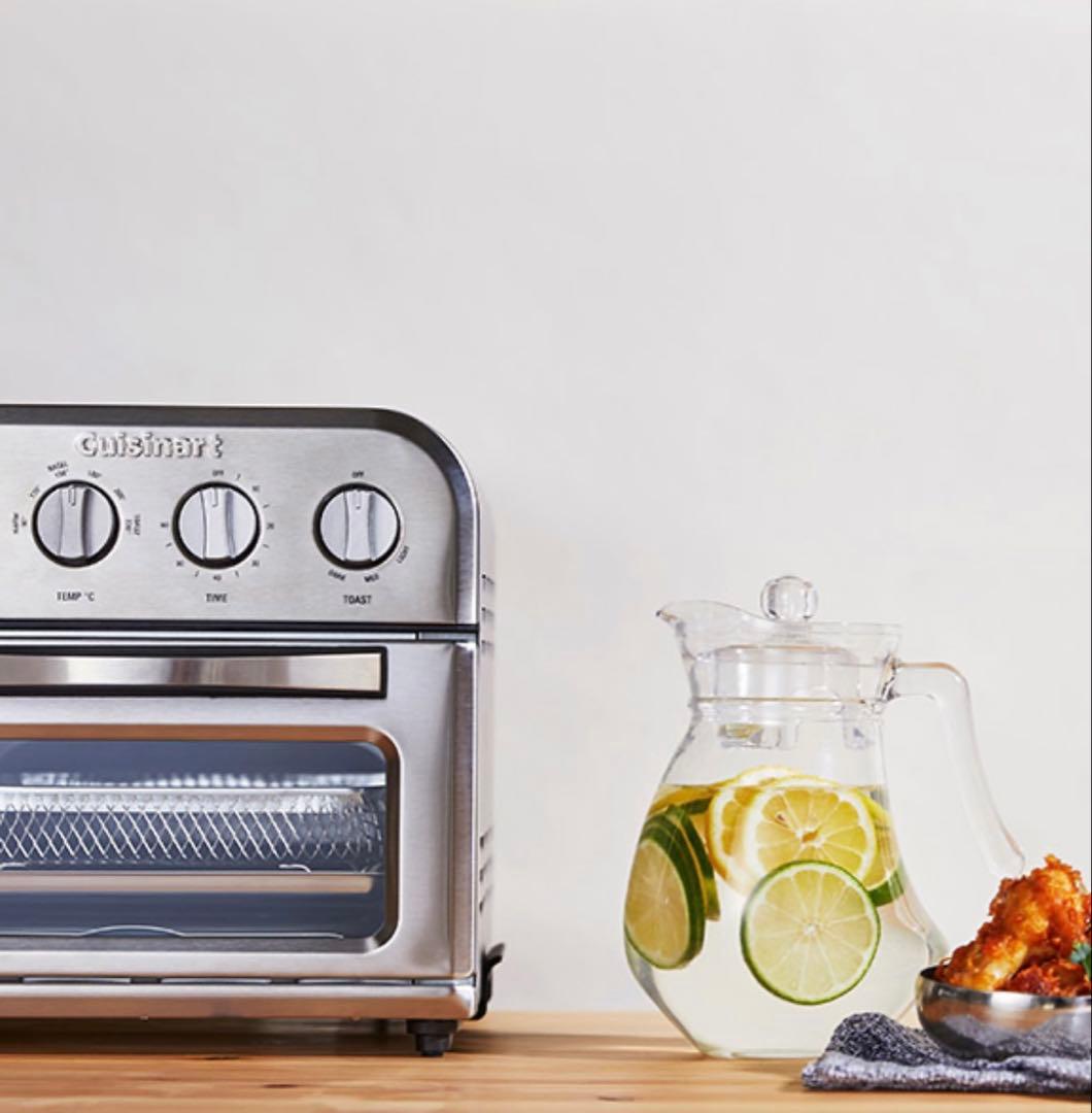 【新品未開封】クイジナート ノンフライオーブントー スター/シルバー