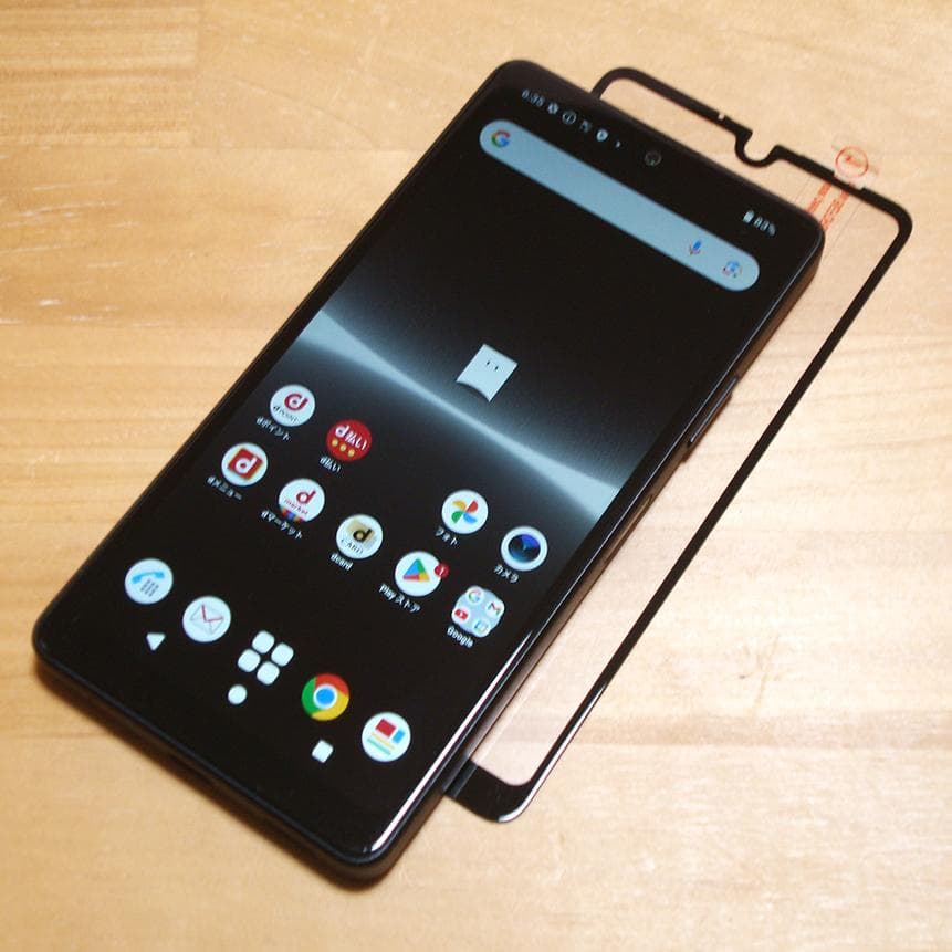 傷少XPERIA Ace III SO-53C(K)液晶保護ガラス付SIMフリー