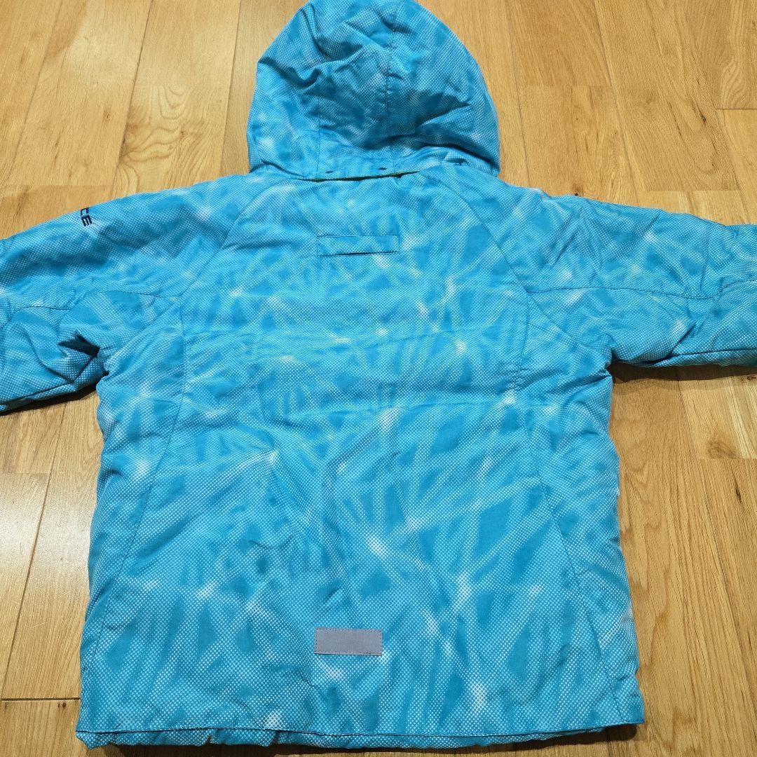 限定値下げ！140cm スキーウェア上下、ジュニアL手袋セット（青・緑・紺）