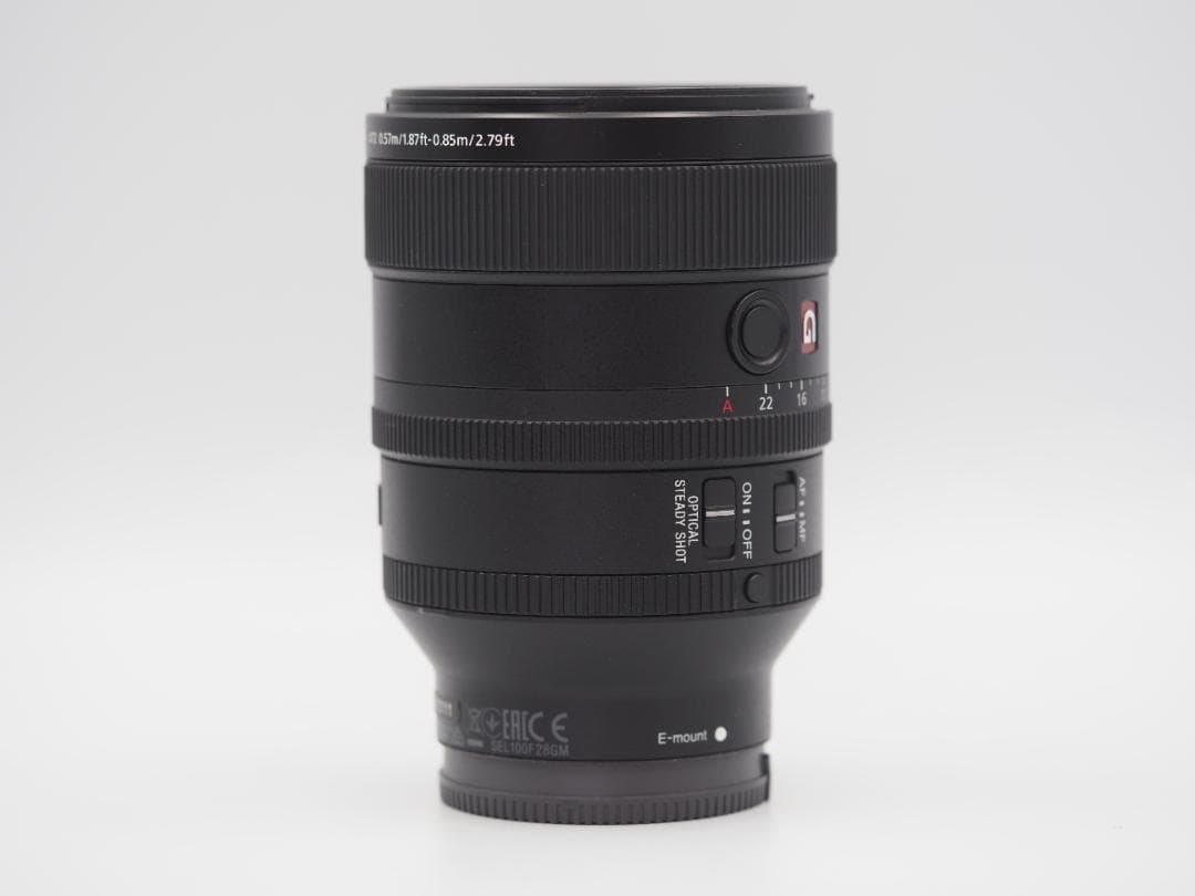 【訳アリ・値引き不可】FE 100mm F2.8 STF GM OSS