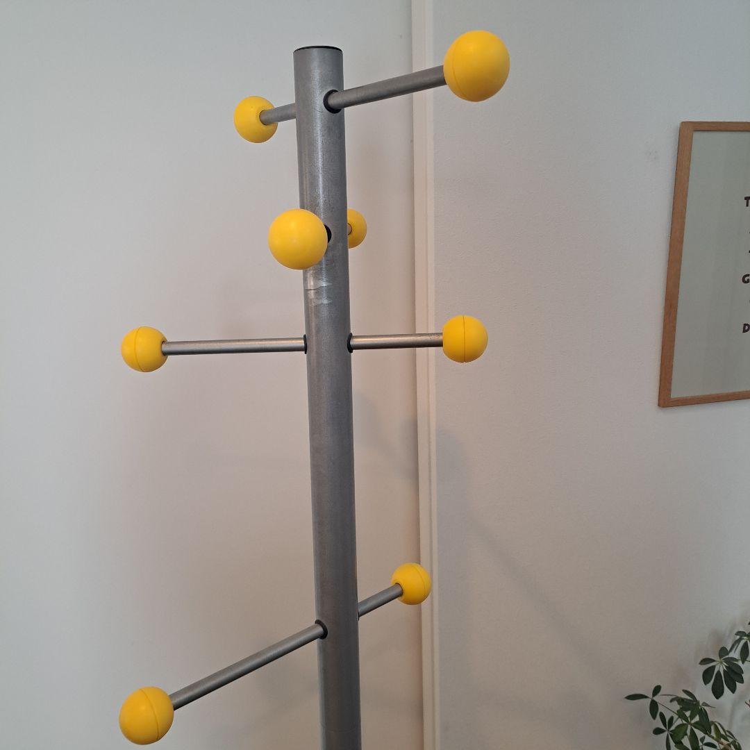 ミッドセンチュリー　ポールハンガー　ハンガーラック　モダン　レトロポップ