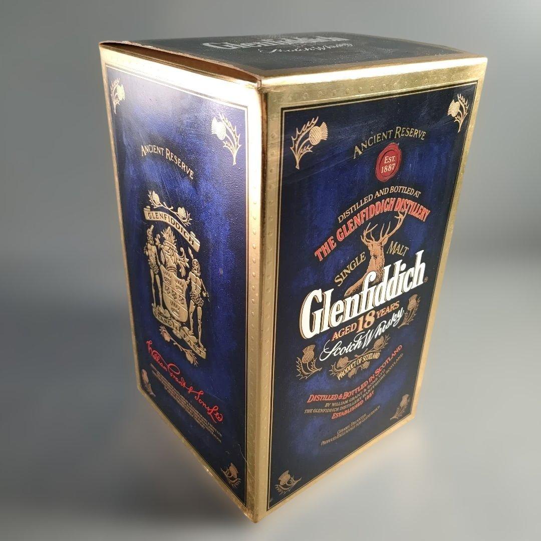 A1347-6/グレンフィディック18年/ブルー陶器ボトル/スコッチウイスキー/