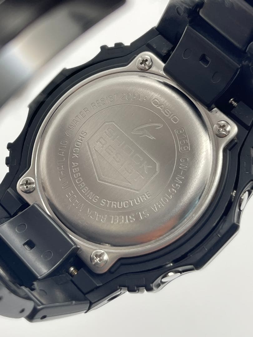 美品 G-SHOCK GW-M5610BA Dバックル ブルー 水色CASIO