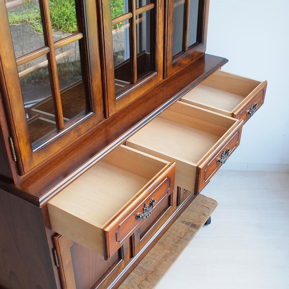 カリモク/karimoku コロニアル カップボード 122cm 食器棚