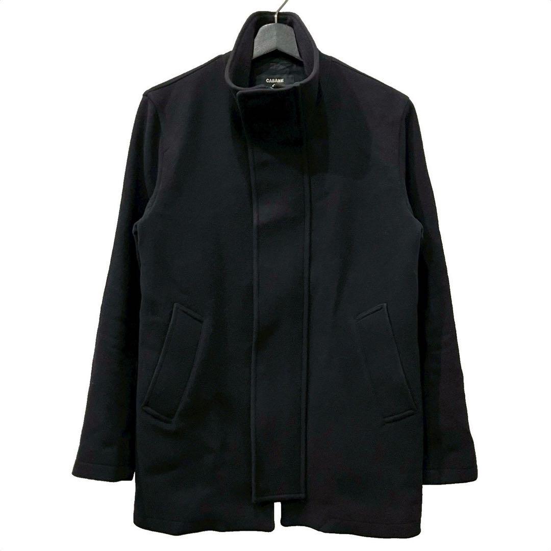 90s ZUCCA ウールスタンドカラーコート初期 名作 本人期