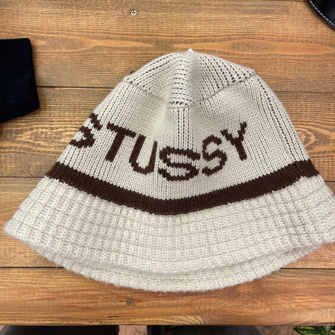 即完売　Stussy バケハ　Jacquard Knit Bucket Hat