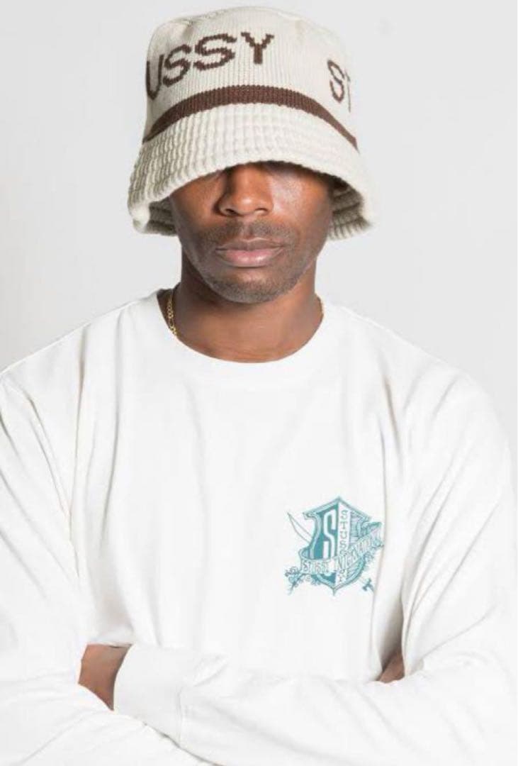 即完売　Stussy バケハ　Jacquard Knit Bucket Hat
