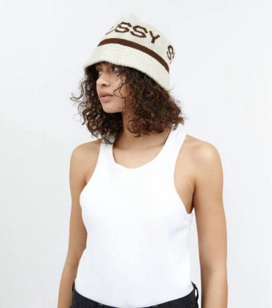 即完売　Stussy バケハ　Jacquard Knit Bucket Hat