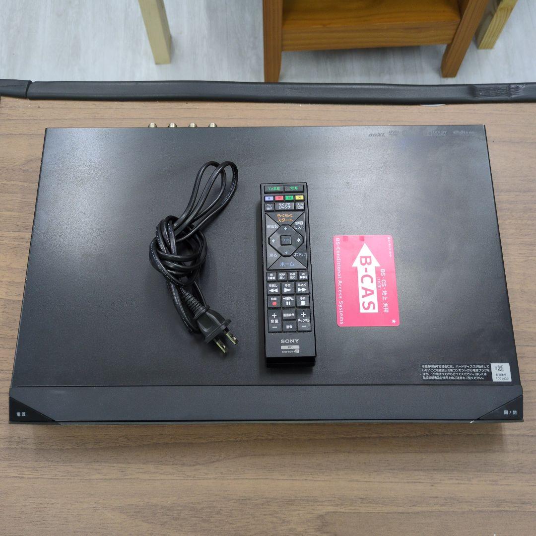 リモコン　2TB 3番組録画　ソニー　ブルーレイレコーダー　BDZ-ET2100
