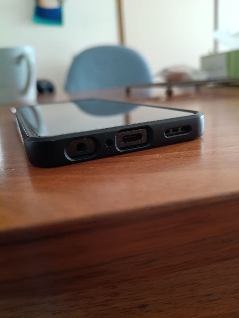 【マイク難あり、ケース、液晶カバー付き】OPPO RENO 9A　ナイトブラック