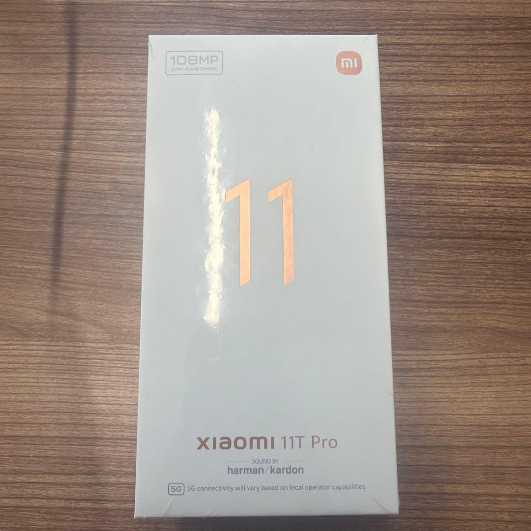 新品未開封SIMフリー Xiaomi11T Pro 8GB 128GB Gray