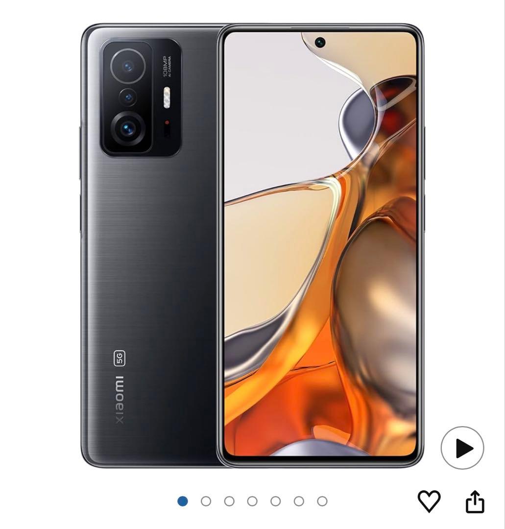 新品未開封SIMフリー Xiaomi11T Pro 8GB 128GB Gray