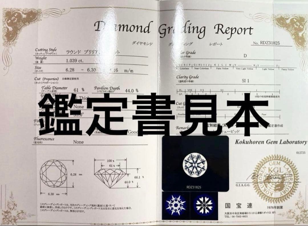 kaye様確認用　PT天然ダイヤモンドフックピアス　0.2ct　鑑定書付き